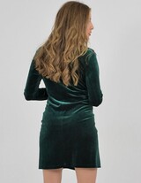 OFFER /  8663 Velvet Mini Dress