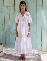 ISLEY14507N447 Μακρύ bohemian φόρεμα