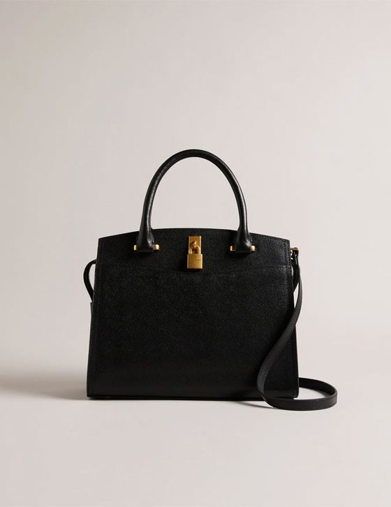 MYFAIR274062 Medium Leather Padlock Handbag
