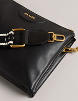 ESILLE270677 Webbing Leather Cross Body Bag