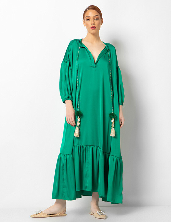 24S924 Silk Touch Caftan Style Φόρεμα